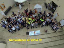 foto dal dronecon scritta
